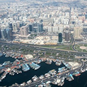 deira from above daytime