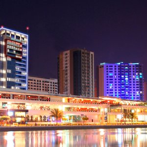 Bahrain at night 