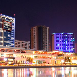 Bahrain at night 