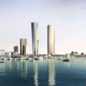 Preview drawing of Lusail City