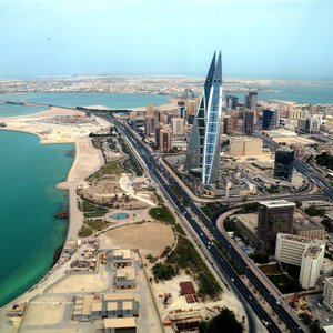 Aerial View of Bahrain 