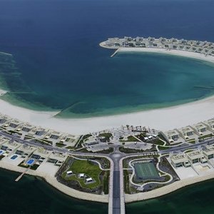 Aerial View of Durrat Al Bahrain 