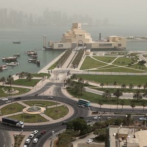 Corniche Area in Doha 