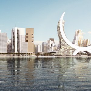 Visualization of Lusail   