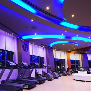 Gym facilities in Apartment Building 