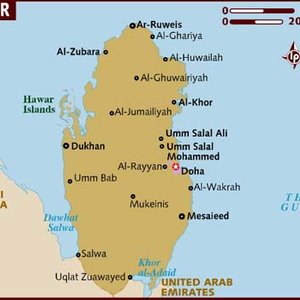 Qatar Map