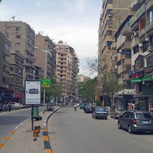 الجانب الحضاري لشقق للايجار بالمهندسين بشارع شهاب