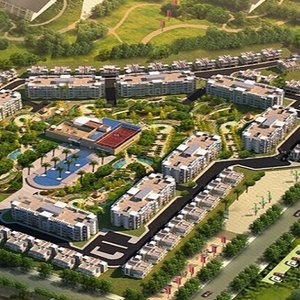 Visualization of a Residential area in Entertainment City