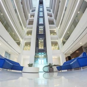 Interior of building in Lusail 
