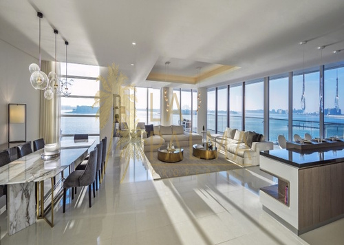 Luxurious penthouse with full sea, Palm and Atlantis view
