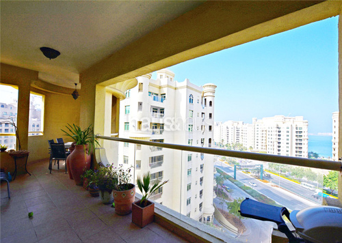 High floor | Burj Al Arab views | Vacant