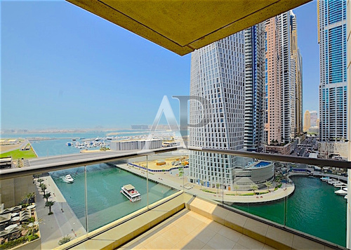 Vacant 2 bed with sea view in Iris Blue