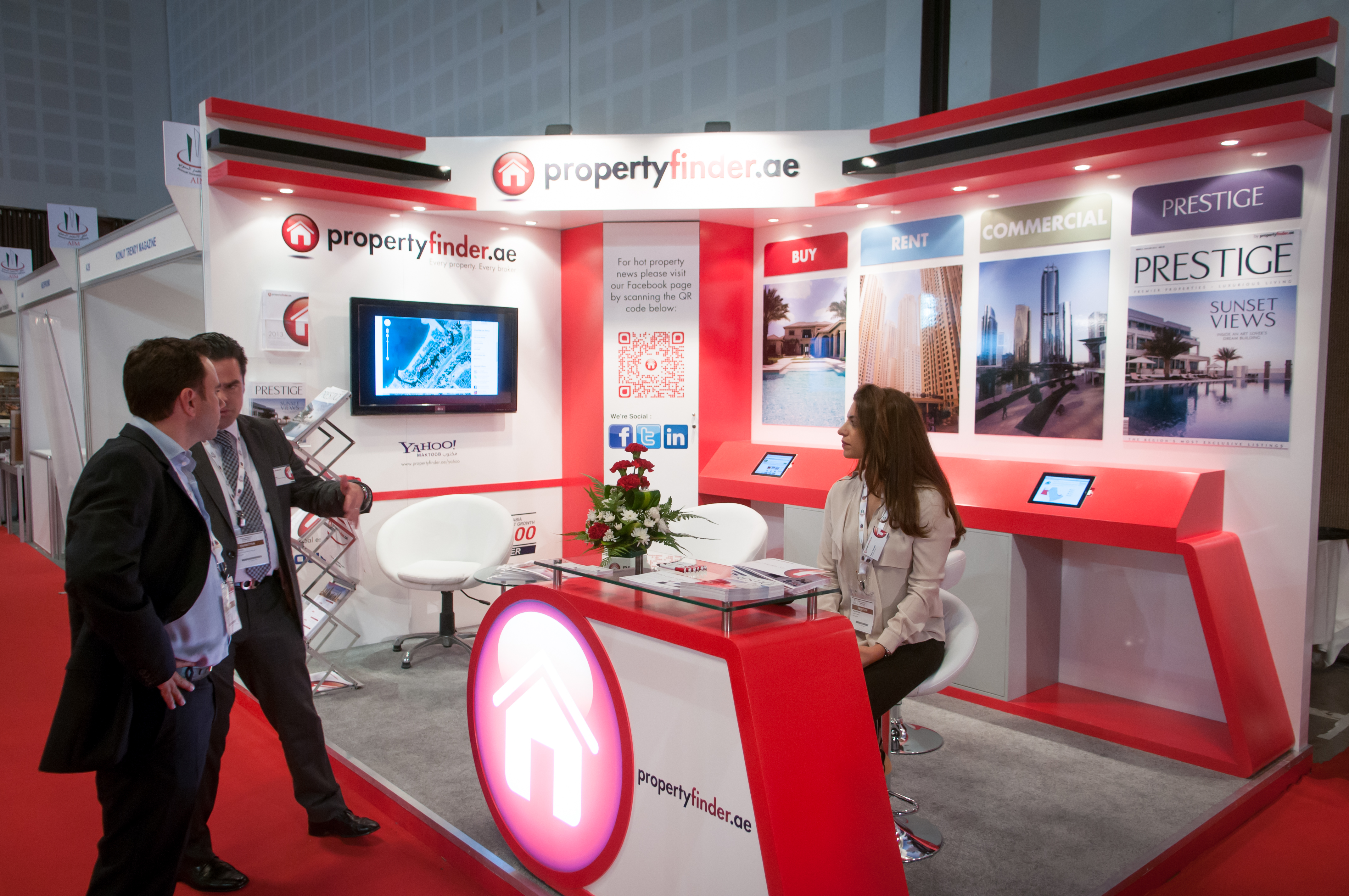 at the international property show