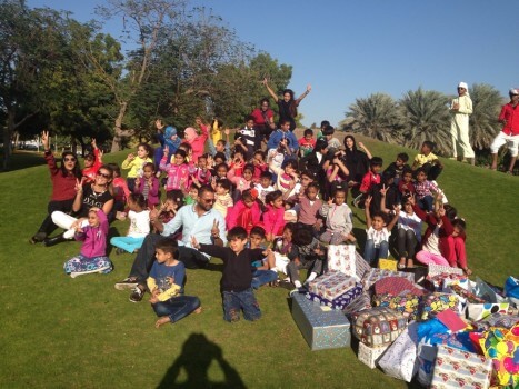 propertyfinder staff put a charitable spin on secret santa donating to charity instead of christmas gifts