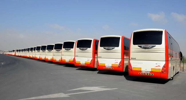 buses in dubai
