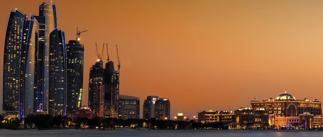 abu dhabi skyline