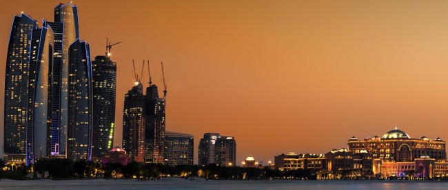 abu dhabi skyline