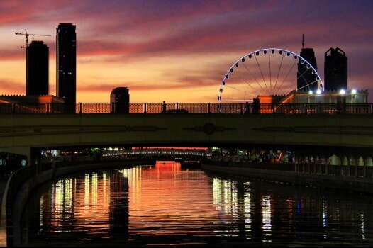 image of Sharjah sunset