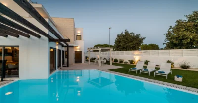 Private swimming pool