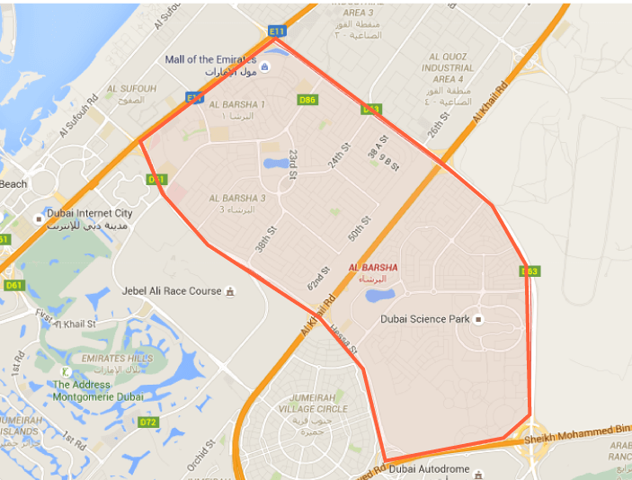 Район аль барша. Аль барша Дубай на карте. Район Аль барша Дубай. Al Barsha Дубай район на карте. Al Barsha Дубай на карте.