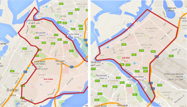 Bur Dubai Area Map Deira & Bur Dubai: Live In The Historical Heartlands Of Dubai - Property  Finder Blog Uae