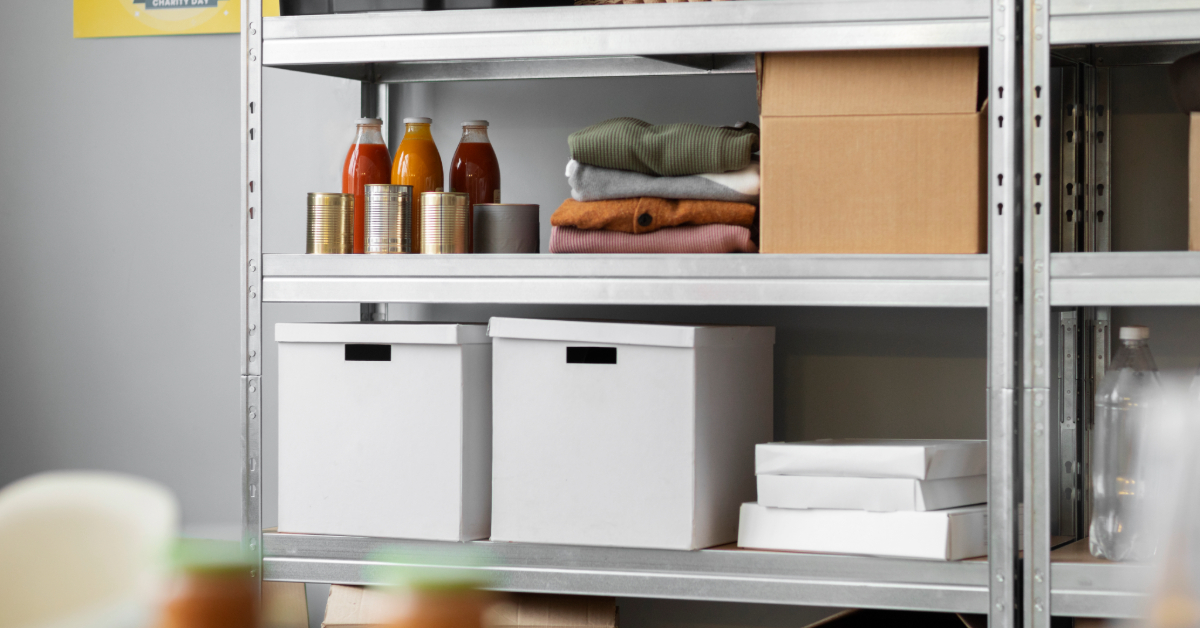 Multiple storage spaces at home