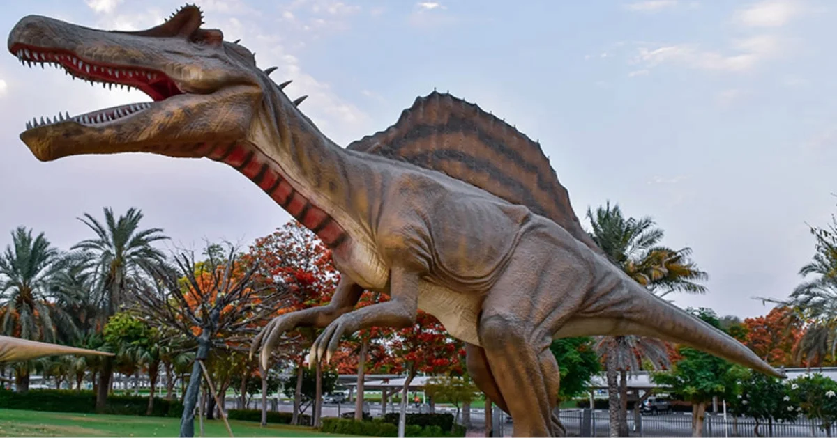 Dinosaur park in Dubai