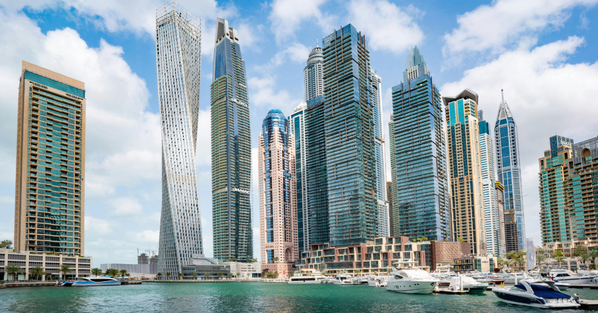 High-rise buildings in Dubai