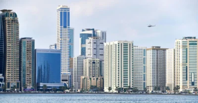 Residential towers near Sharjah