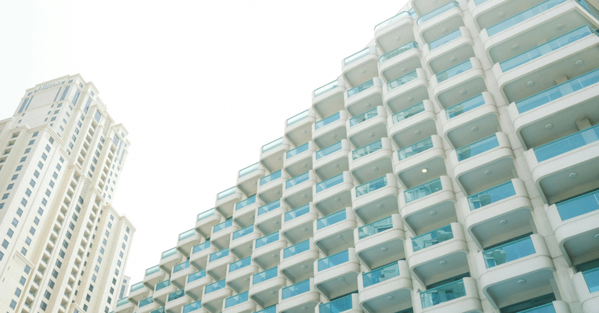 Balconies in Hilton Jumeirah