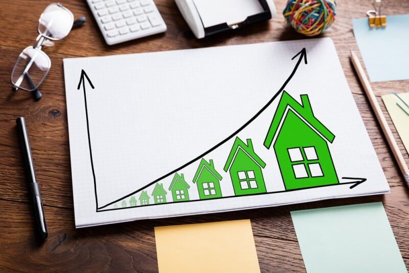 As more business zones were being built and the population grew, demand for property far exceeded supply
