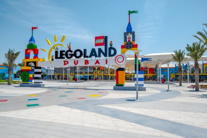 Legoland Dubai is a Lego-themed family park suitable for children aged from 2 to 12 years as well as adults.