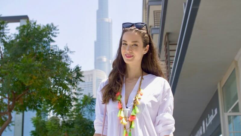 Check out Tanya in her neighbourhood, City Walk.