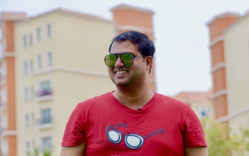 Check out Mithun in his neighborhood, Discovery Gardens.