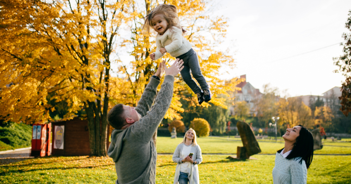 Family day out at Park