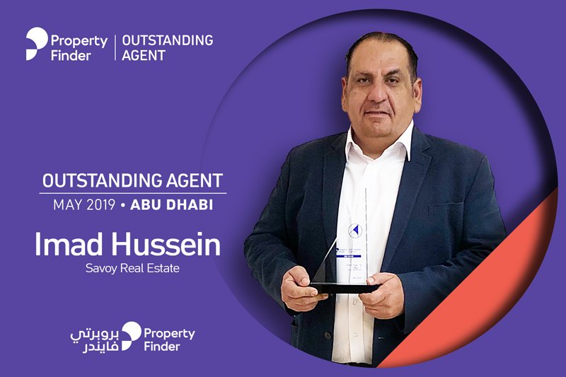 The Outstanding Agent Award goes to... Imad Hussein from Savoy Real