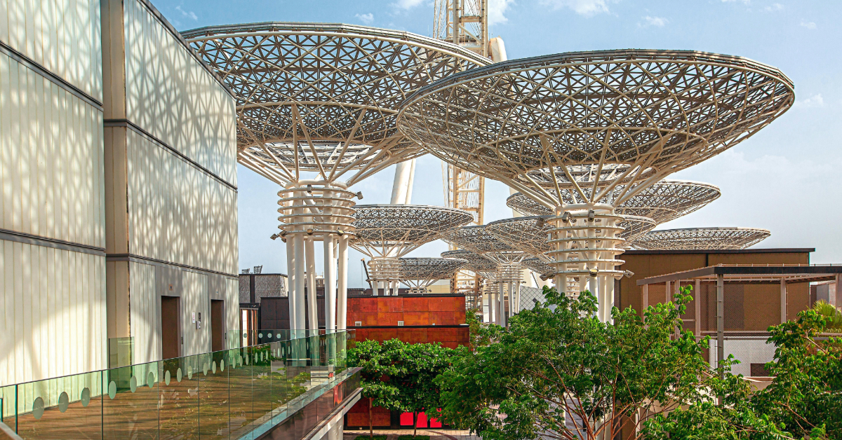 Openwork Structures at Bluewaters Island in Dubai
