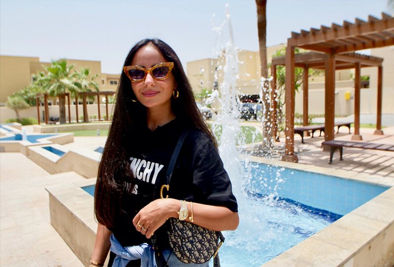 Jessica loves how Khalifa City is a quiet and family-oriented area.