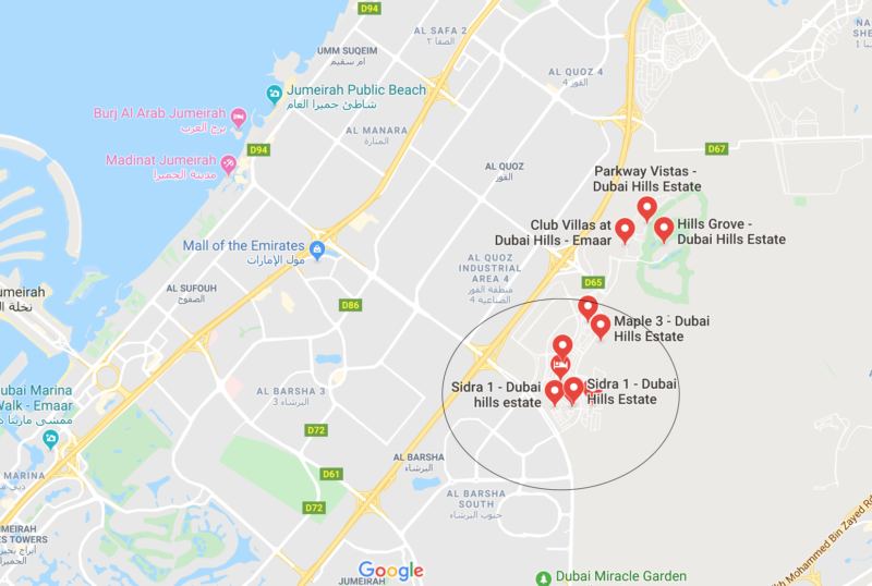 Sidra Villas Location