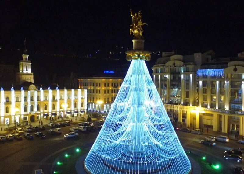 Christmas in Tbilisi Georgia