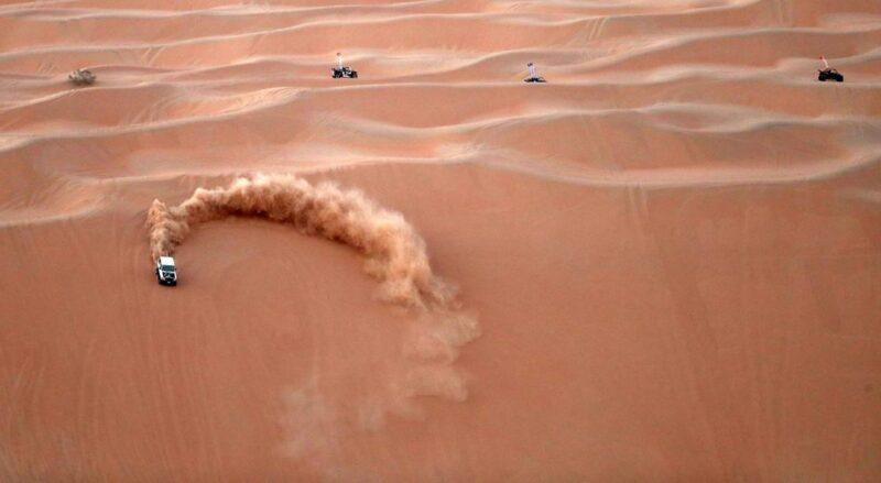 Dune Bashing in Abu Dhabi 