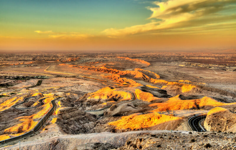 Jebel Hafeet in UAE