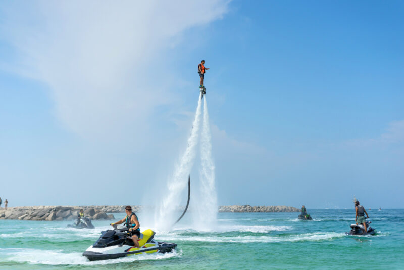 Flyboarding in UAE