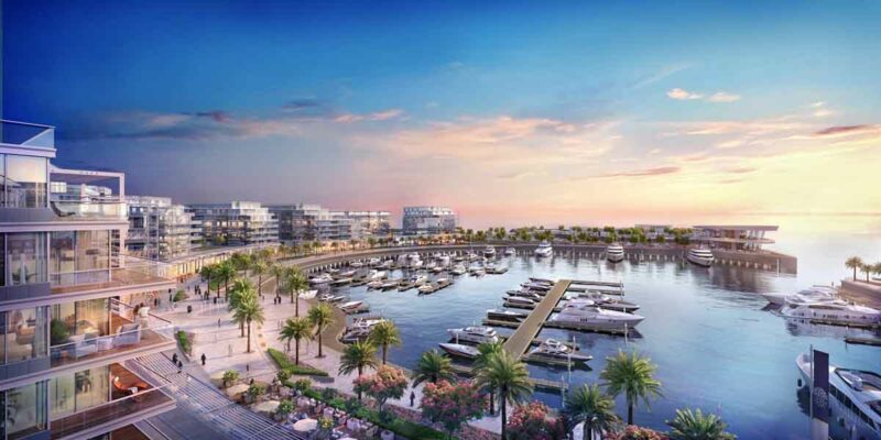 Yas Acres Marina in Abu Dhabi