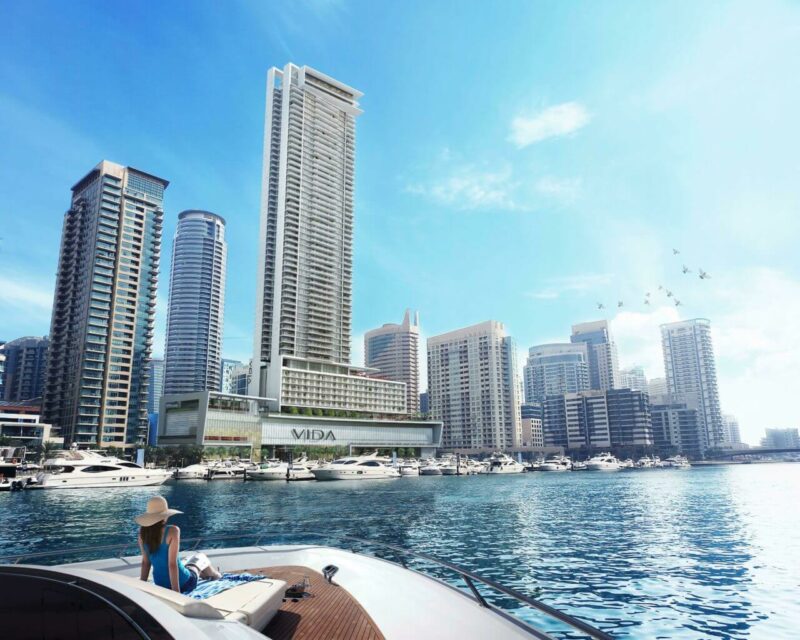 vida dubai marina & yacht club instagram