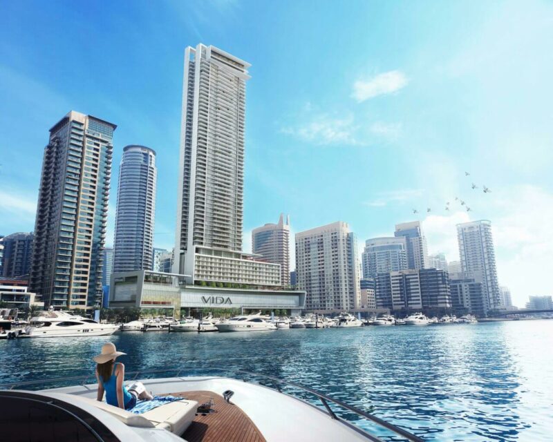 vida dubai marina and yacht