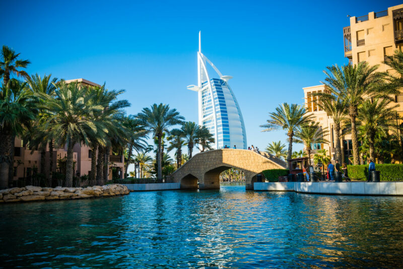 quiet beach dubai