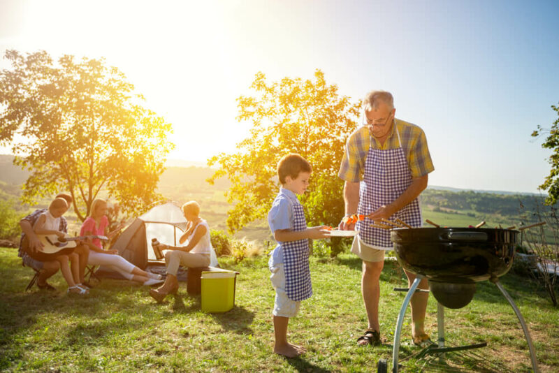 Mushrif Park Barbecue Area 