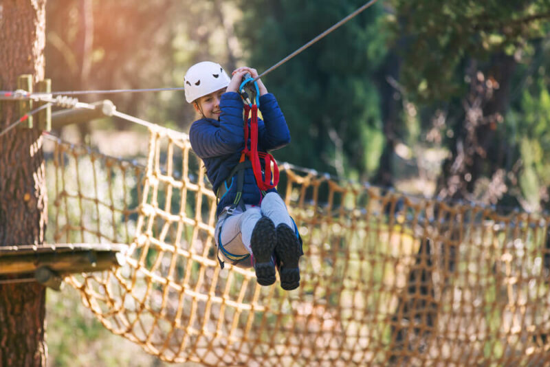 Mushrif Park zipline 