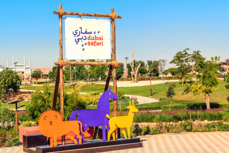 Dubai Safari zoo